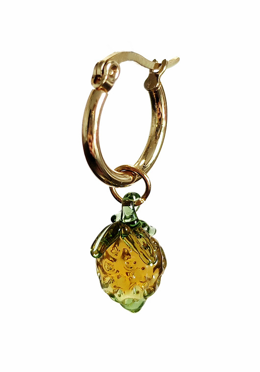 Mały kolczyk - szklana cytrynaSweets