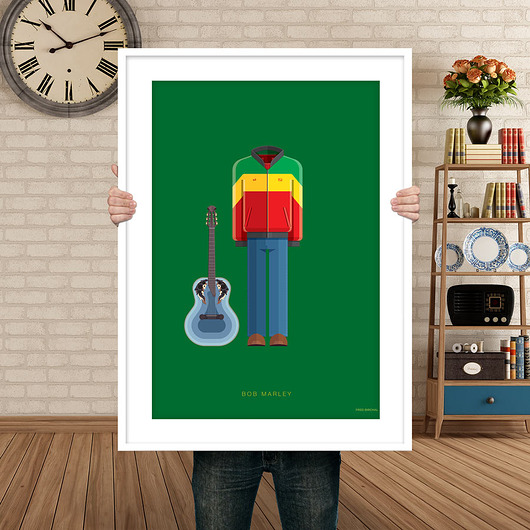 Plakat Bob Marley