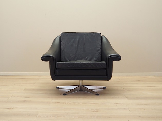 Fotel obrotowy, duński design, lata 60, Eran M