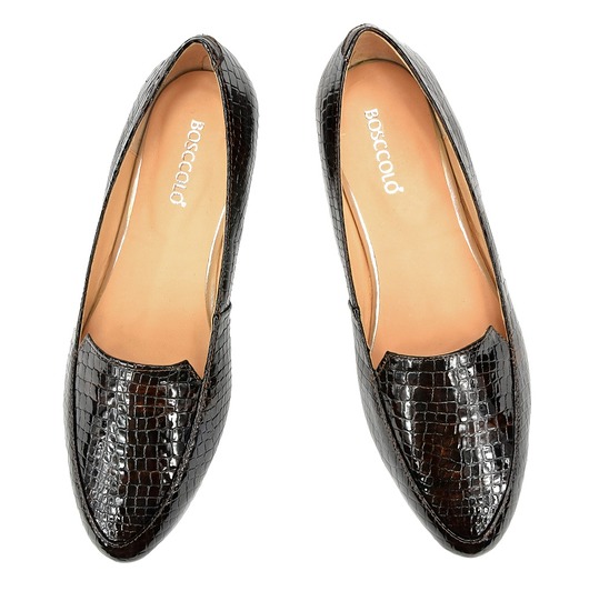 Mokasyny Skórzane wsuwane kroko (5208)