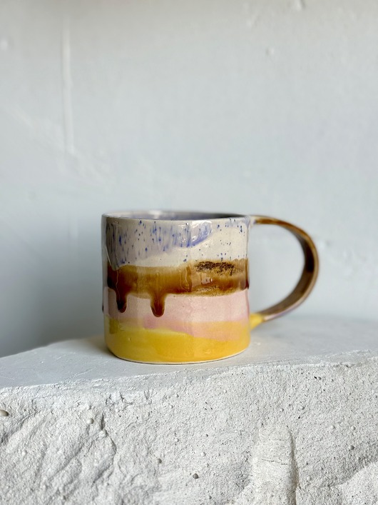 Kubek do kawy z uchem COLORS 2