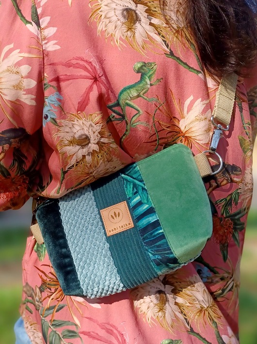 Patchworkowa torebko nerka Bali