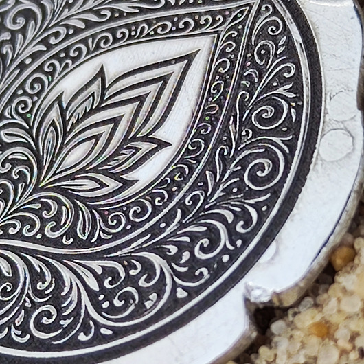 Ornament I - moneta na szczęście XL