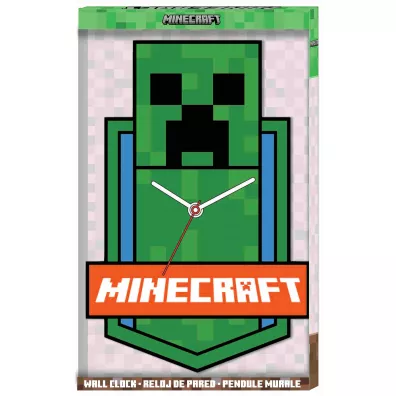 Zegar ścienny Minecraft XL MDF MIN3023