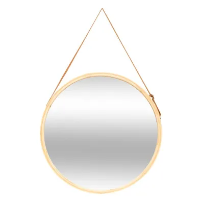 5five Simply Smart Lustro ścienne okrągłe 50 cm Marron