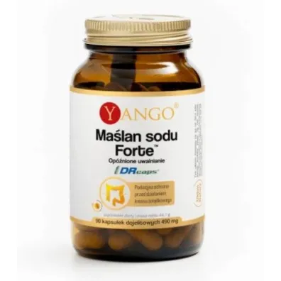 Yango Maślan sodu Forte Suplement diety 90 kaps.