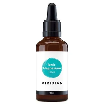 Viridian Magnez Jonowy 200 mg w płynie Suplement diety 100 ml