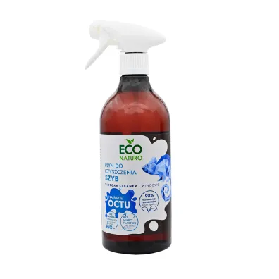 Eco Naturo Płyn do czyszczenia na bazie octu - Szyby 750 ml