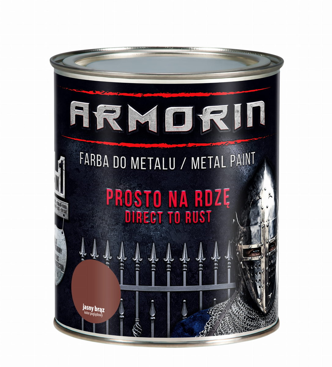 Unicell Farba Antykorozyjna Armorin Jasny Brąz 0.75 L UNICELL