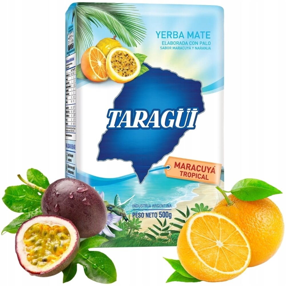 Yerba mate Taragui Maracuya Tropical 500g