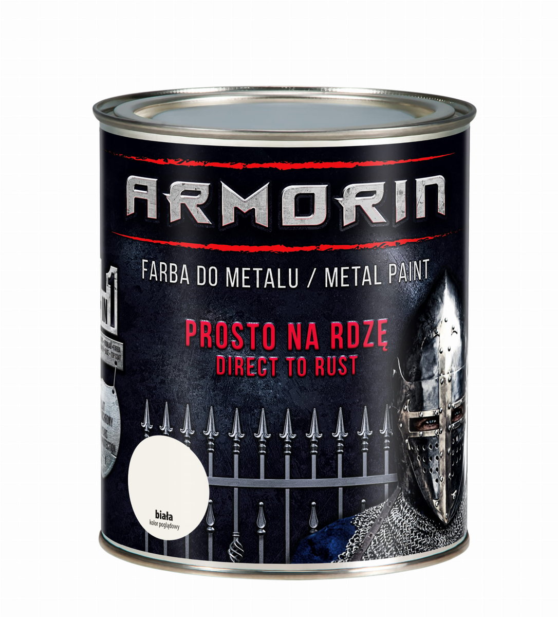 Unicell Farba Antykorozyjna Armorin Biała 0.75 L UNICELL