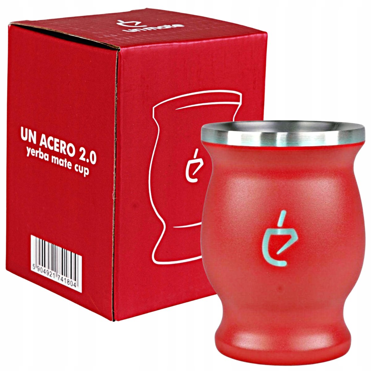 Matero Un Mate Red – Termiczne naczynie do yerba mate 230 ml