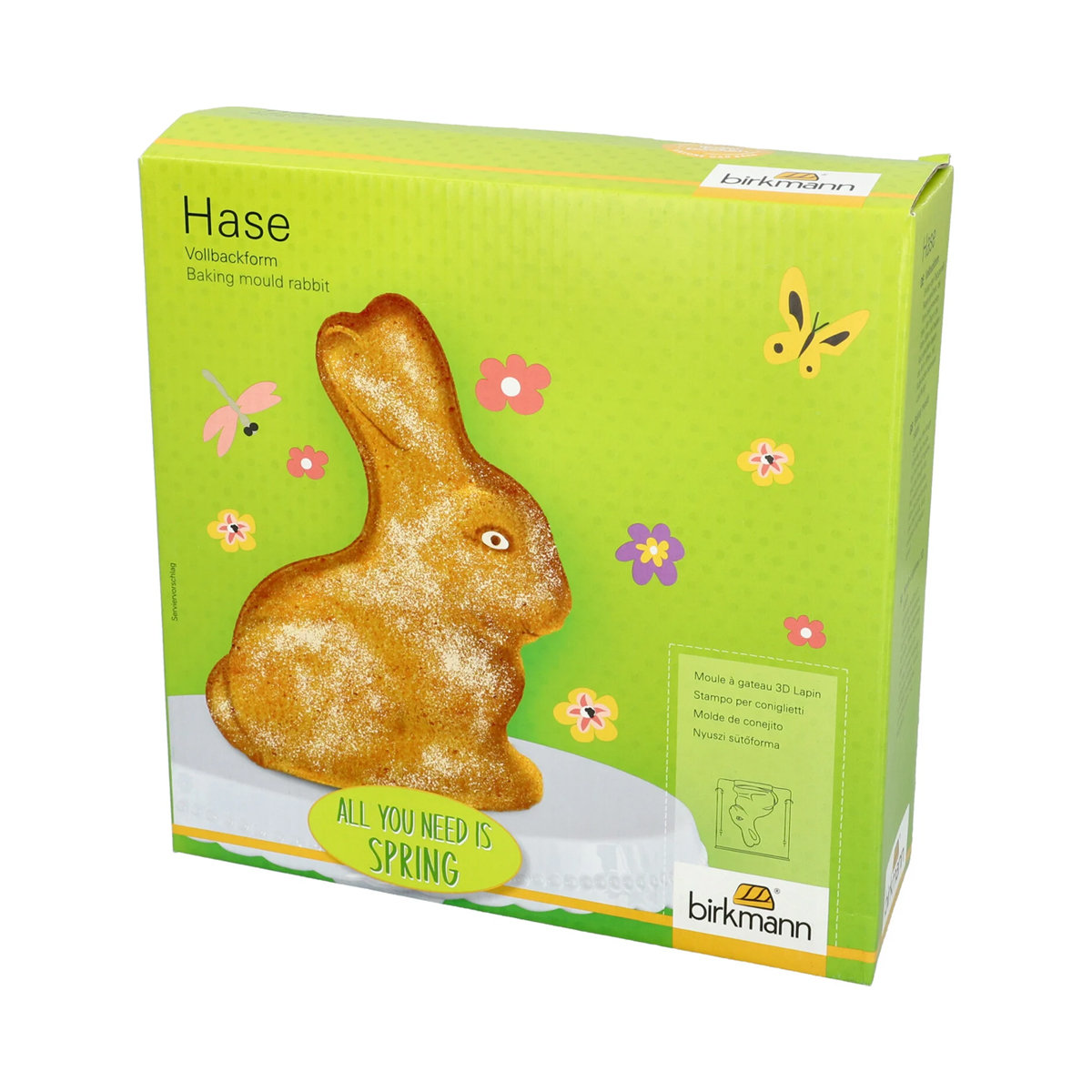 Forma do pieczenia 3D Zając 24 x 24 cm / Birkmann