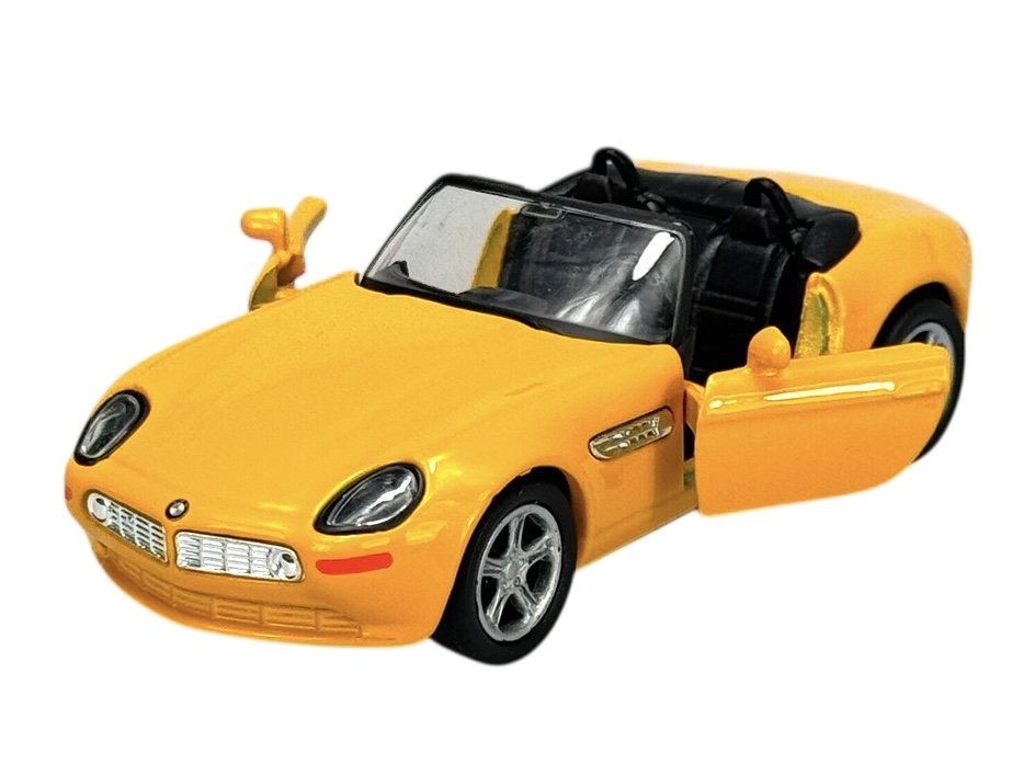 WELLY BMW Z8 E52 ŻÓŁTY 1:34 49755 SAMOCHÓD NOWY METALOWY MODEL