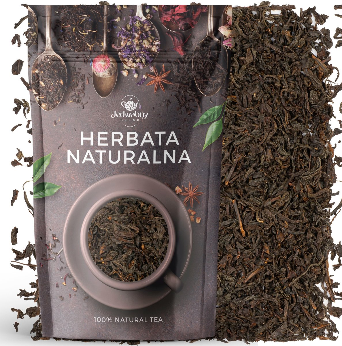 Herbata czarna liściasta Assam India klasyczna Cejlon 80g