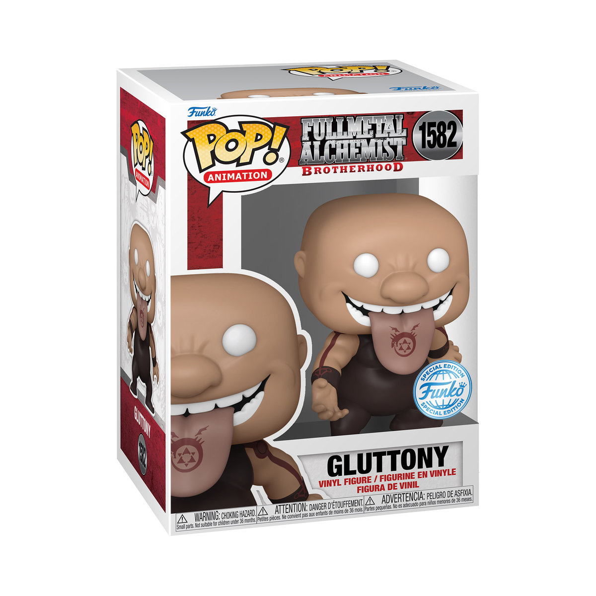Фото - Фігурки / трансформери Funko POP! Anime, figurka kolekcjonerska, FullMetal Alchemist, Gluttony, 1582