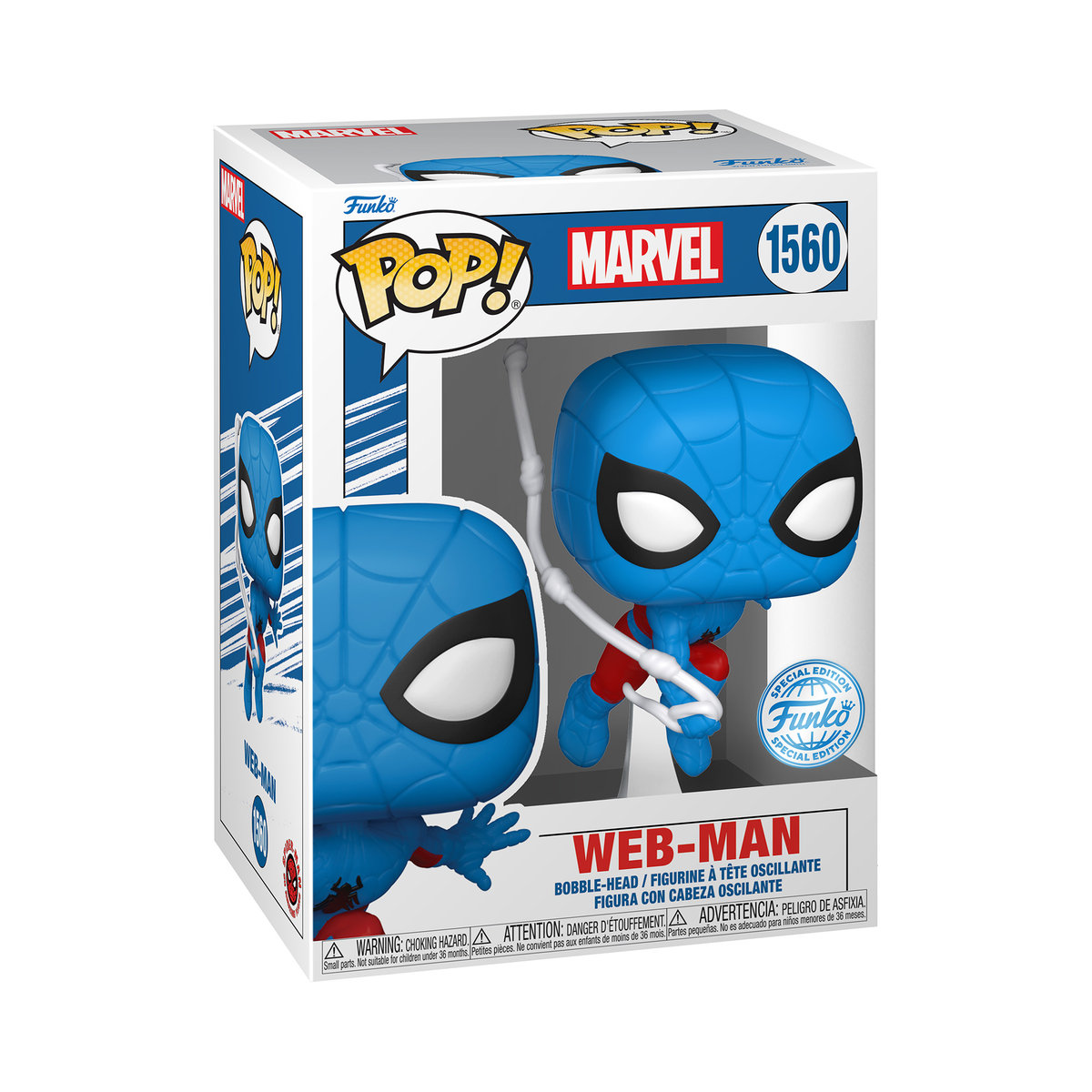 Funko POP, figurka Marvel: Web-Man w/Webbing