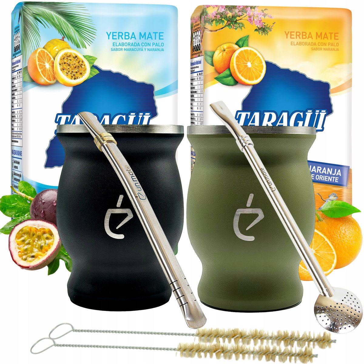 Yerba mate Zestaw Tropikalny dla Dwojga Taragui