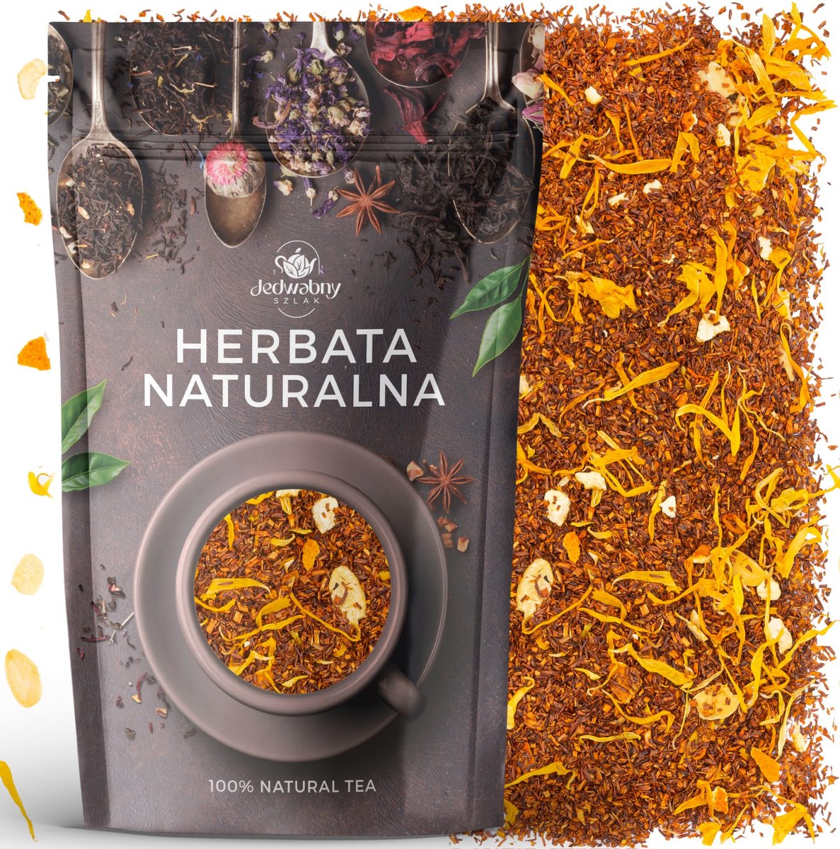 Herbata Rooibos z migdałami herbata czerwona 100g
