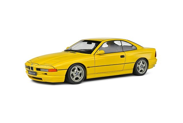 Solido Bmw 850 E31 Csi 1990 Dakar Yellow 1:18 1807005