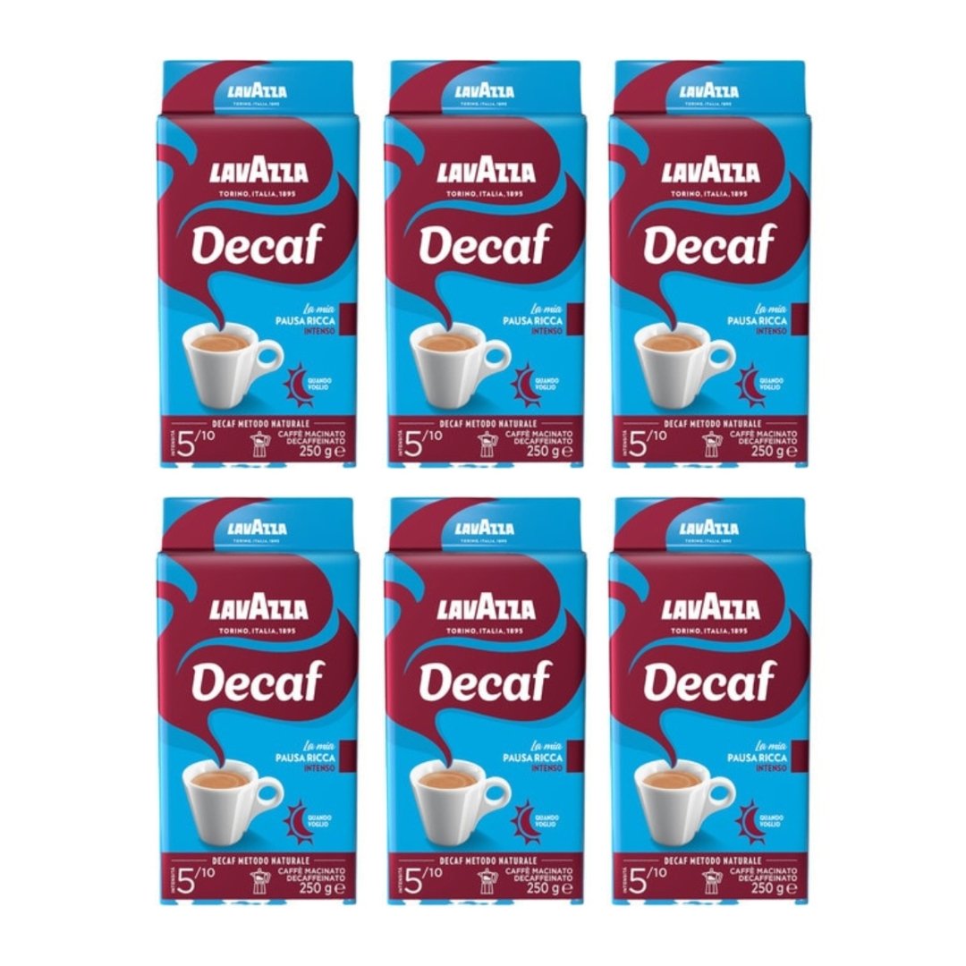 Kawa mielona DEK Intenso 6x250g - Lavazza