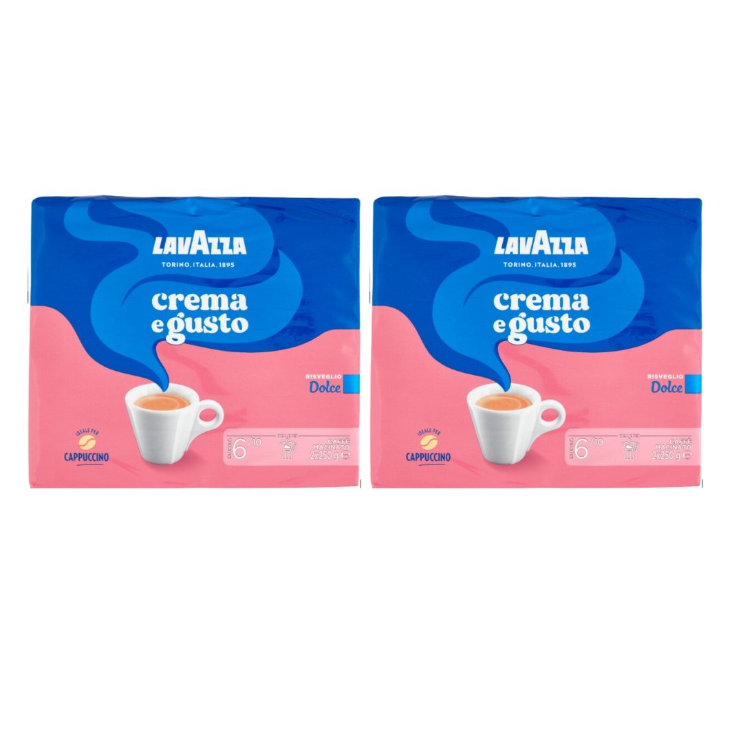 Kawa mielona Caffe' Crema e Gusto Dolce 4x250g - Lavazza