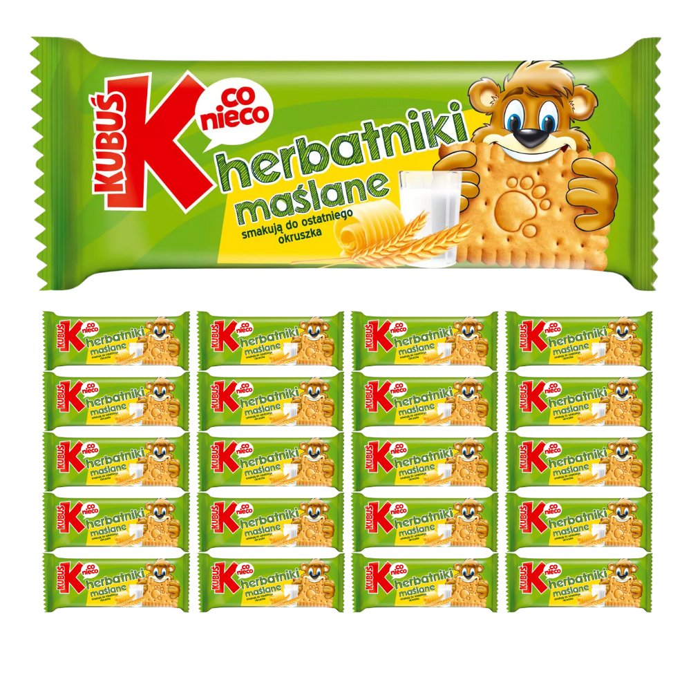 Kubuś Ciasteczka maślane 50g x 21 szt