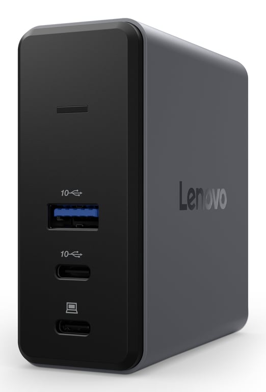 Lenovo X9 Charging GaN Dock Przewodowa USB 3.2 Gen 2 (3.1 Gen 2) Type-C Szary 40BD0065EU