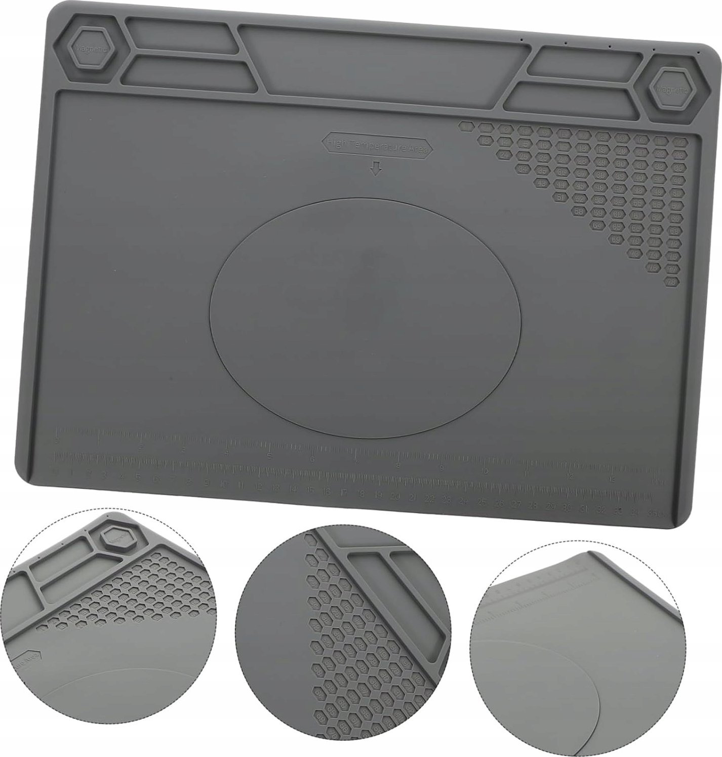 Geko Mata serwisowa silikonowa do lutowania 350x220mm 100