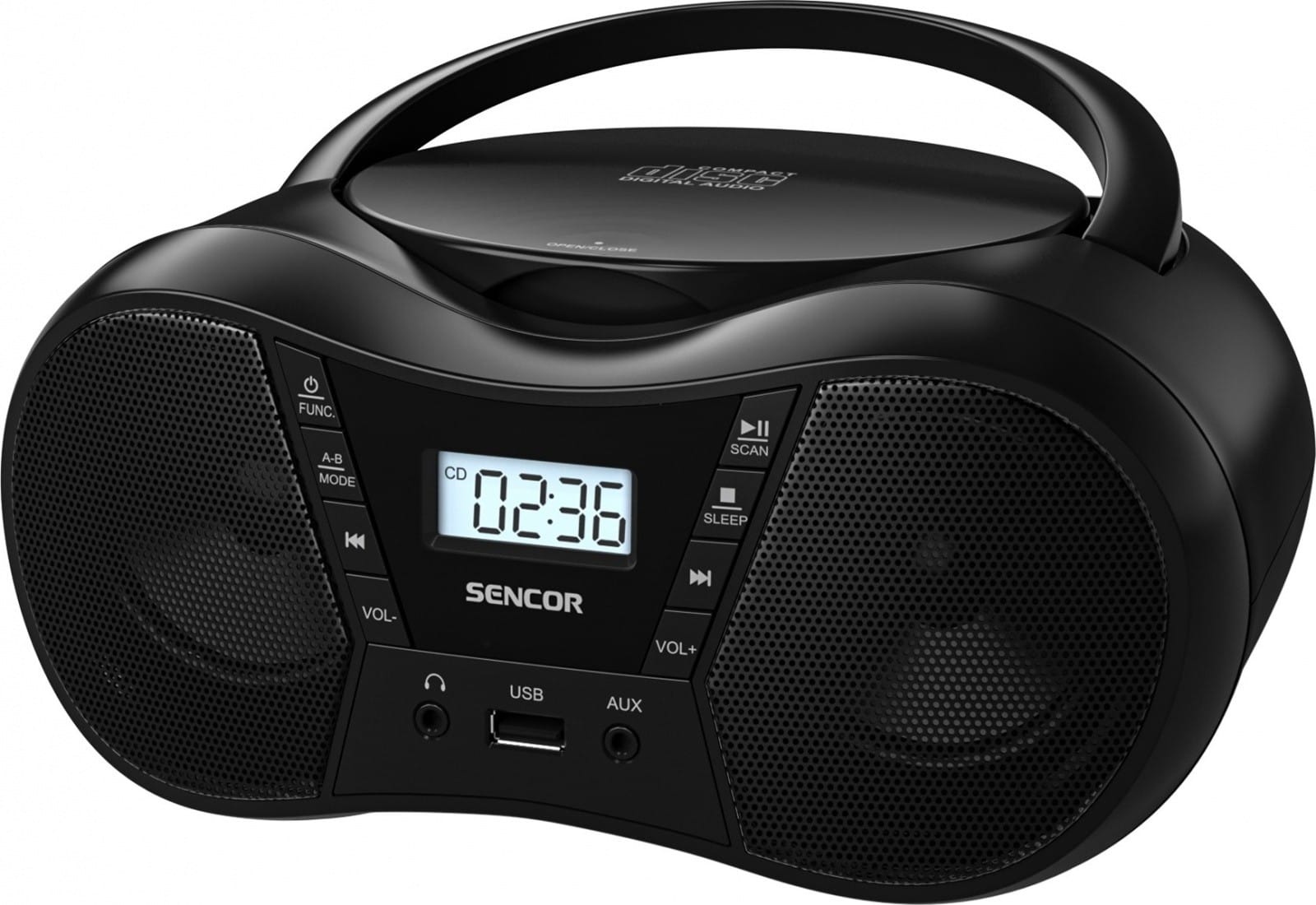 Sencor CD SPT 2300 BK CD/MP3/USB/BT