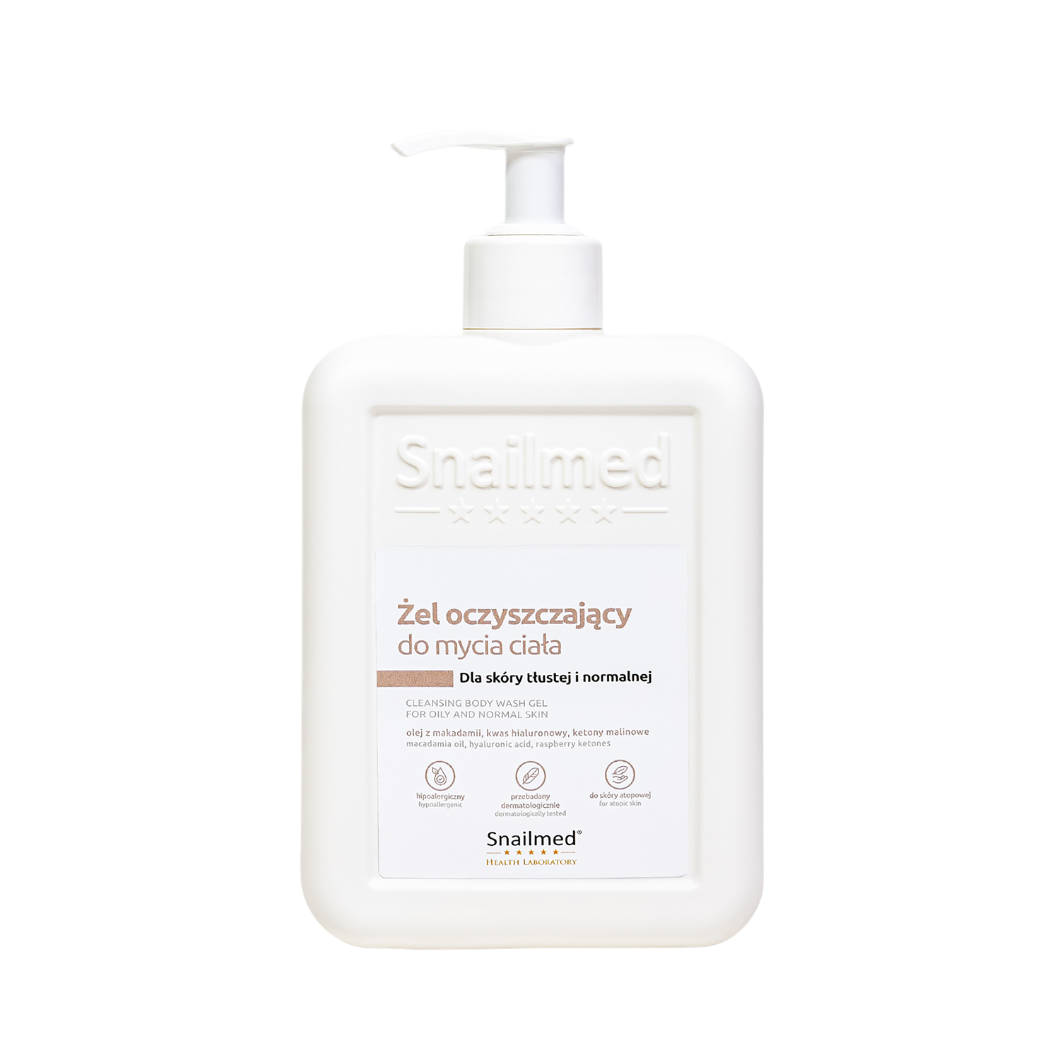 Snailmed, żel oczyszczający do mycia ciała, 320 ml
