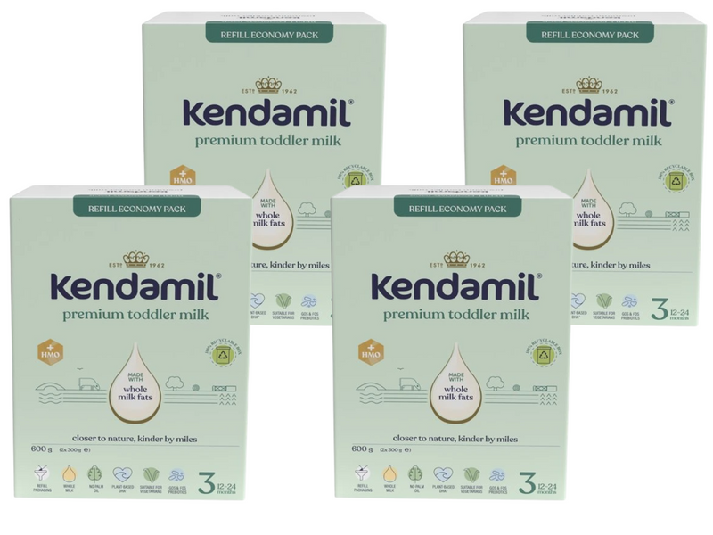 Kendamil Premium Box 3 od 1 roku życia ZESTAW 4 x 600 g