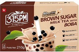 Zestaw do Bubble Tea Brown Sugar 210g (3x70g) - 3:15 PM