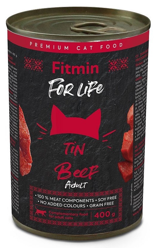 FITMIN For Life Cat Adult Beef 400g (puszka)