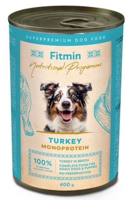 FITMIN Nutritional Programme Dog Turkey 400g