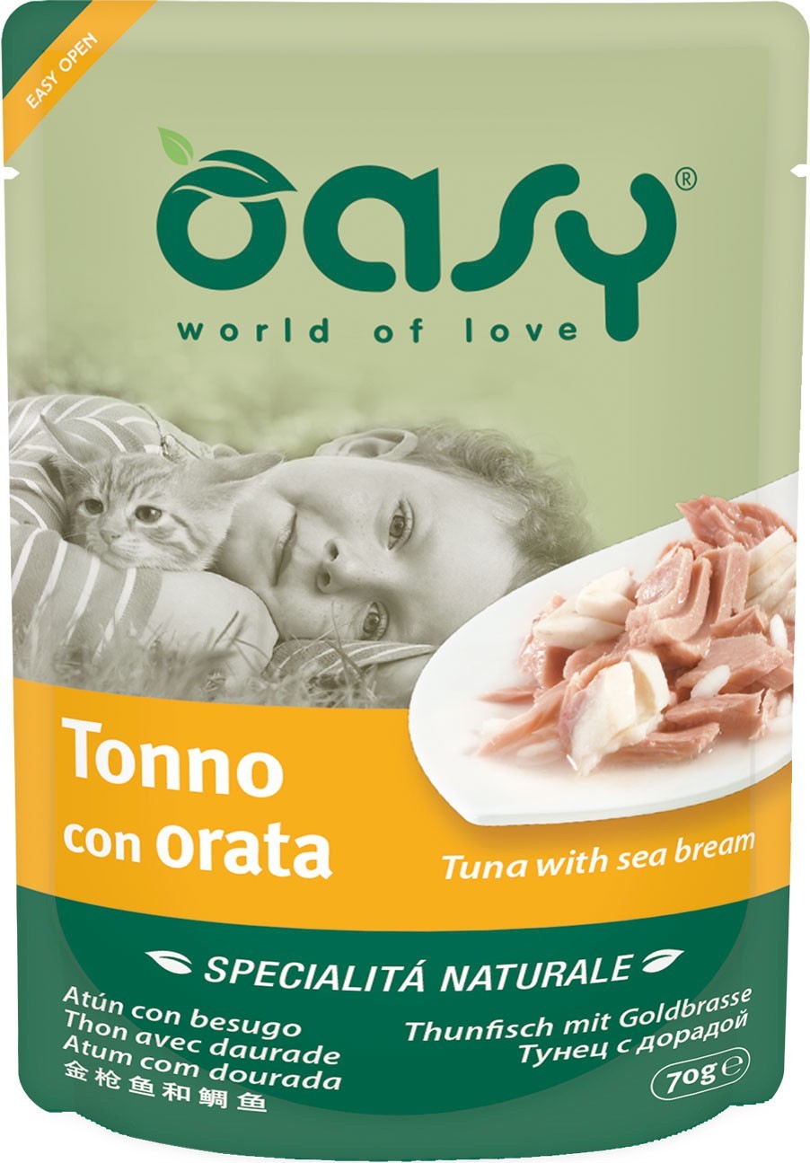 OASY Kot Tuńczyk z doradą 70g (saszetka)