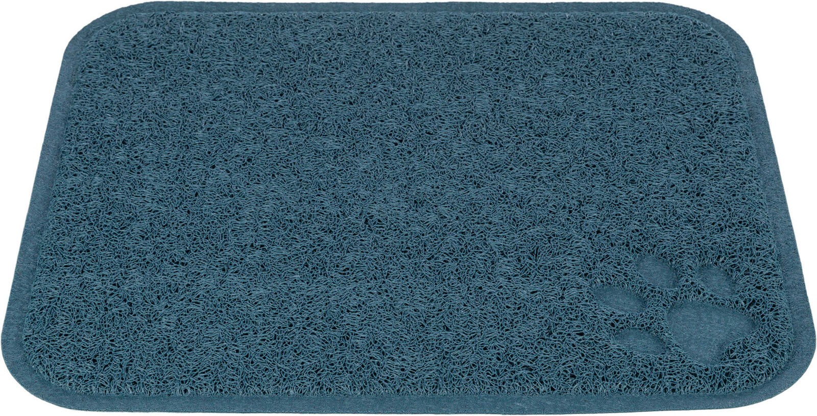 TRIXIE Mata pod kuwetę dla kota PVC 37 x 45 cm - niebieska