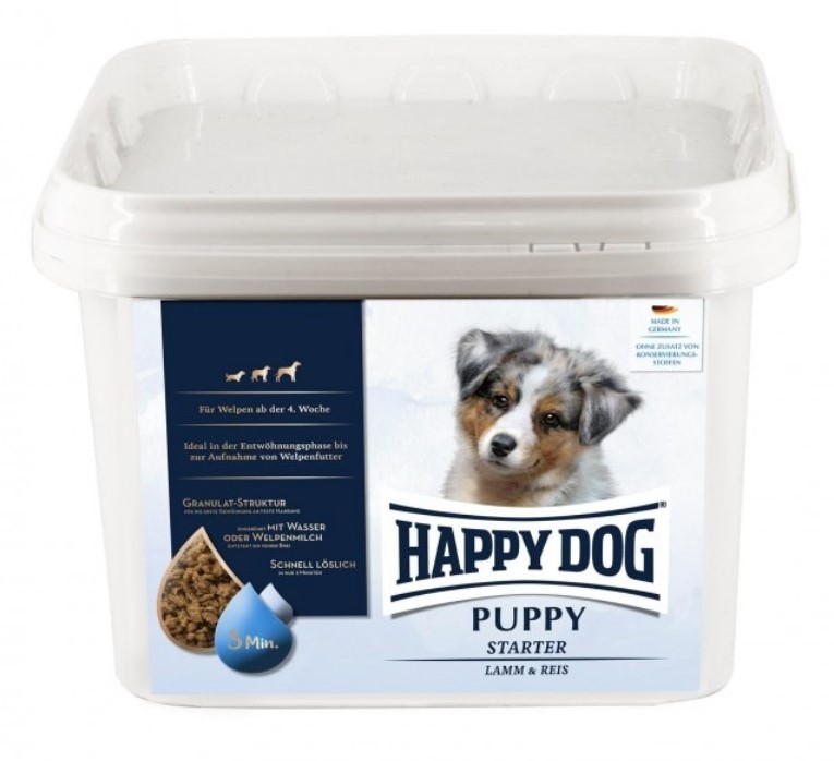 HAPPY DOG Puppy Starter Jagnięcina i ryż 1,5 kg