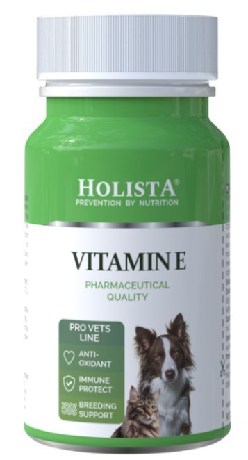 HOLISTA Vitamin E - Witamina E dla psa i kota 90 Tabl.