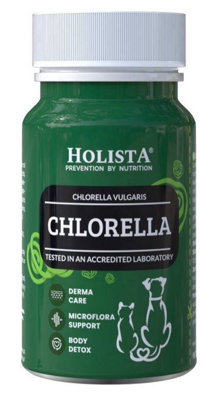 HOLISTA Chlorella dla psa i kota 90 tabl.
