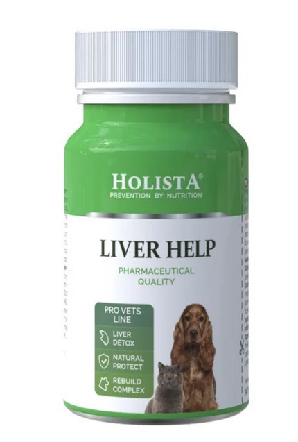 HOLISTA Liver Help 24,3g - wspomaga wątrobe 90 Tabl.
