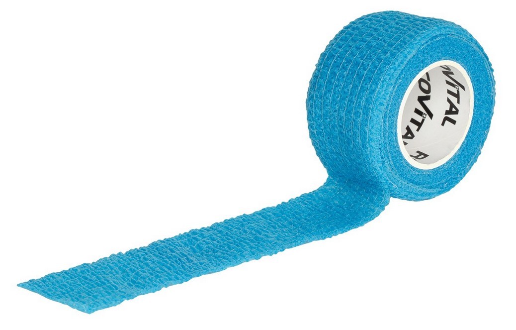 RECOVITAL Bandaż kohezyjny niebieski 2,5 cm x 4,5 m