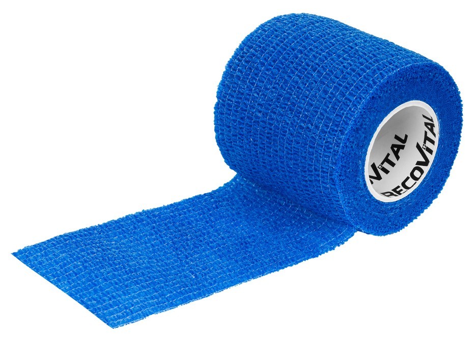 Bandaż kohezyjny 5 cm x 4,5m granatowy