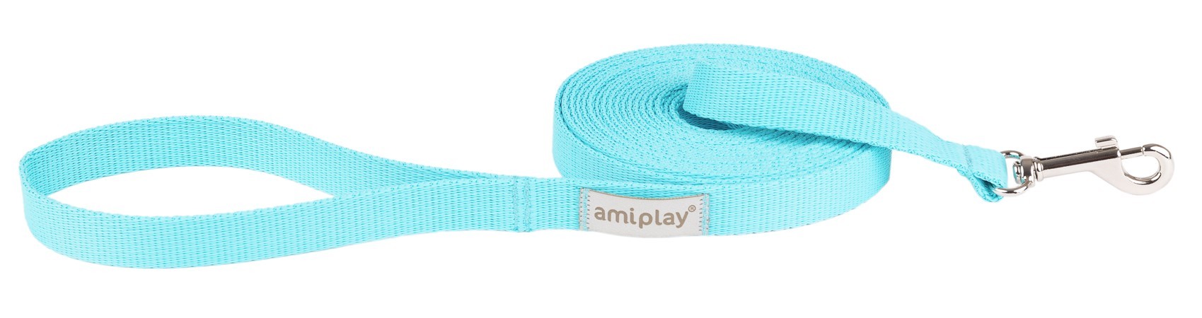 AMIPLAY Smycz treningowa 5 m Samba - Turkusowy