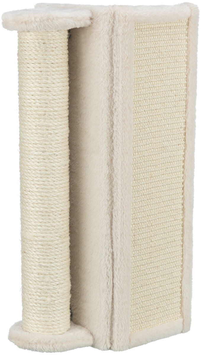 TRIXIE Drapak narożny ze słupkiem dla kota 15 x 50 x 15 cm - beżowy