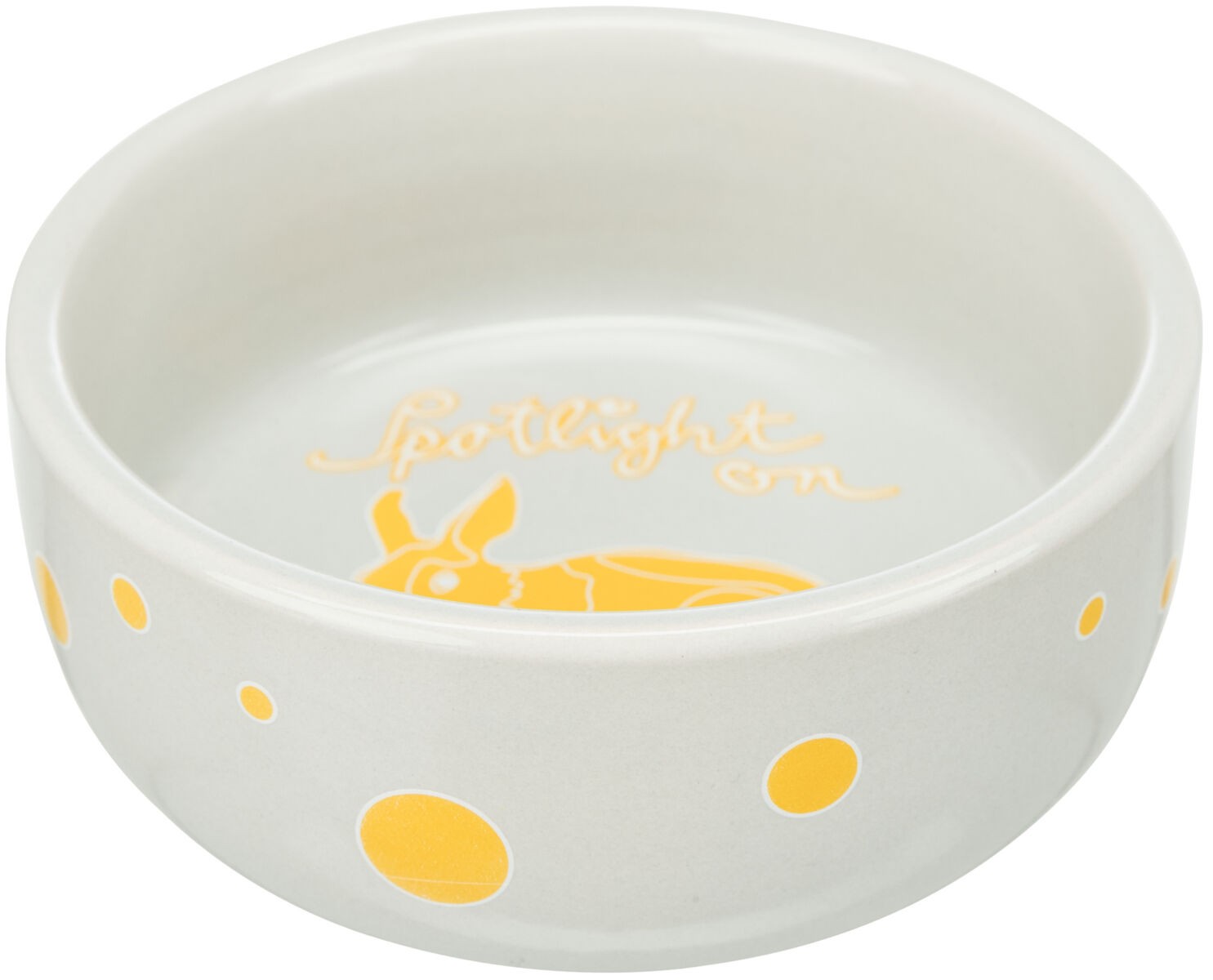 TRIXIE Miska ceramiczna dla królika z nadrukiem 250 ml / ø 11 cm