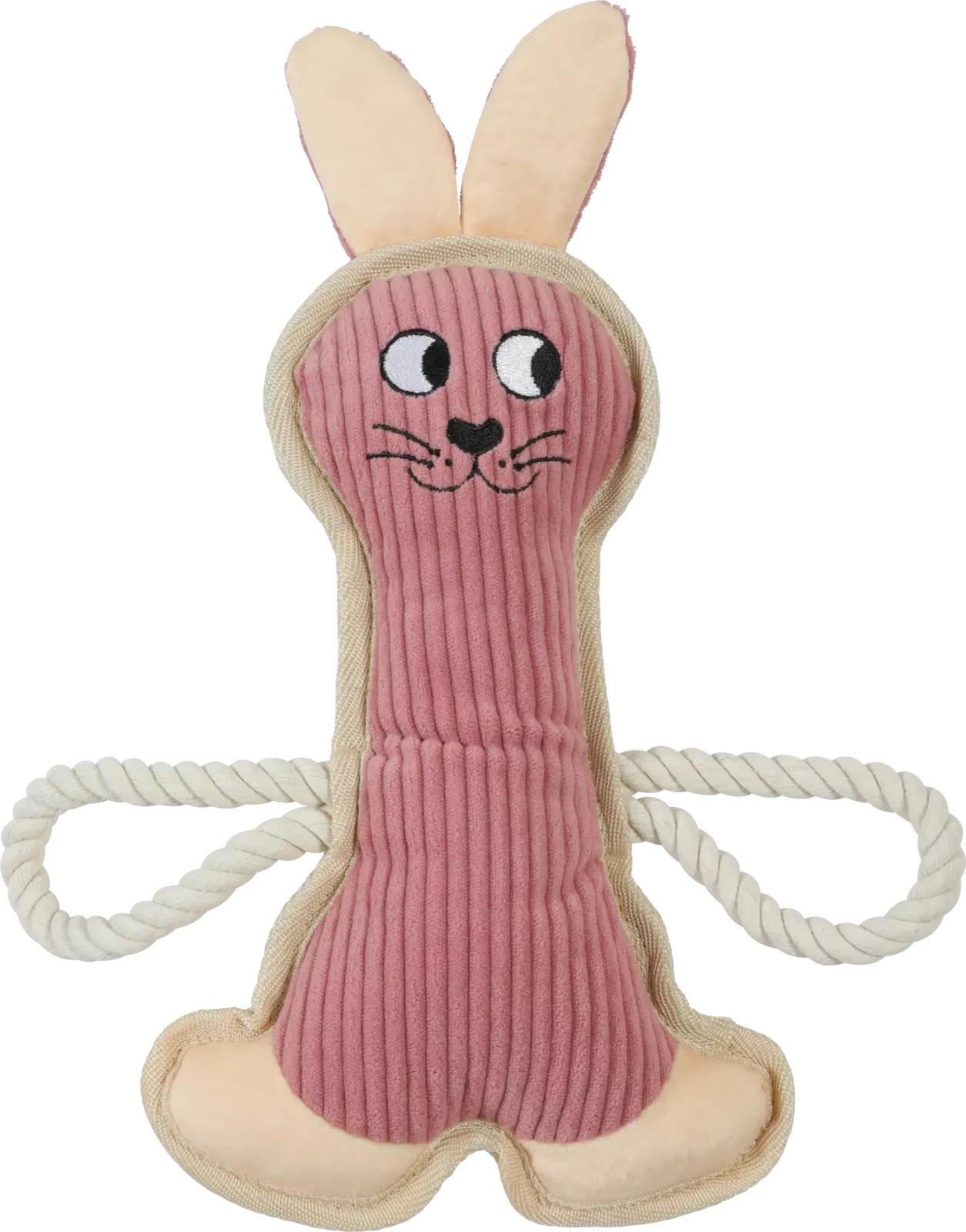 ZOLUX Zabawka dla psa wytrzymała Królik BUDDY 33 cm - różowy