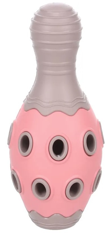 FLAMINGO Kręgiel na przysmaki PUPPY 15cm - róż