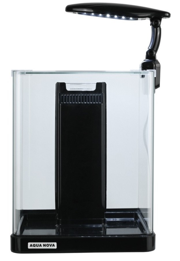 AQUA NOVA Akwarium NANO 21L LED filtr i oświetlenie Czarny