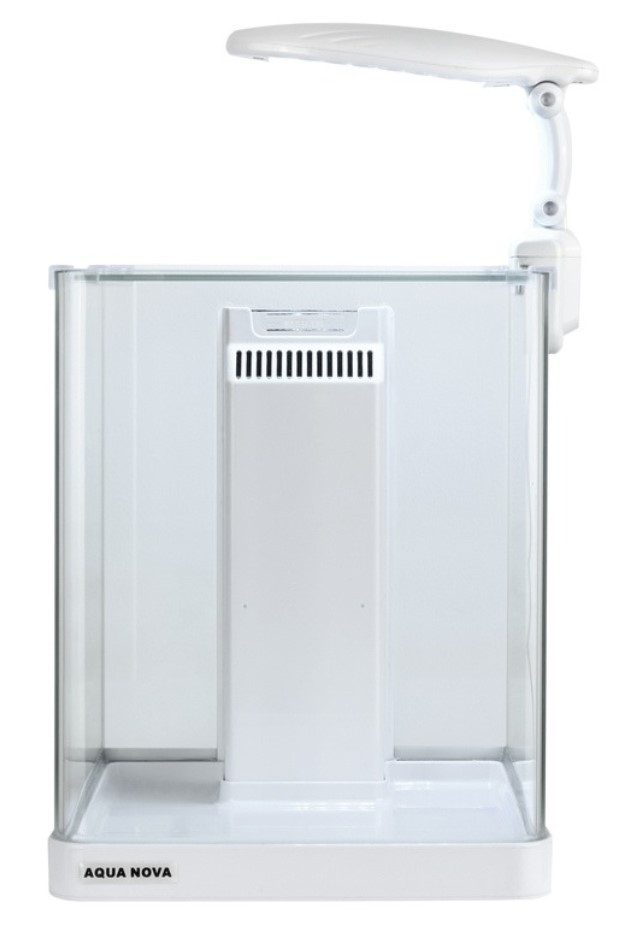 AQUA NOVA Akwarium NANO 21L LED filtr i oświetlenie Biały